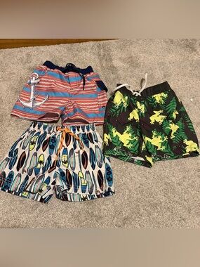 Old Navy, carters and cabana lite swim Trunks